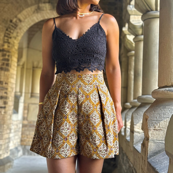 Parto Qalamkari Short