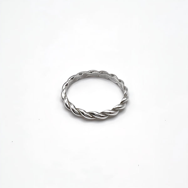 DNA Silver Ring