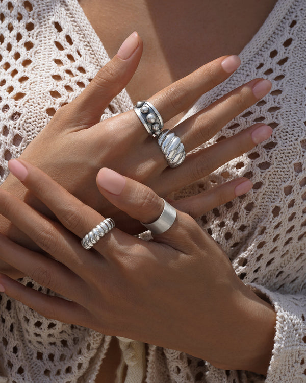 Hera Silver Rings