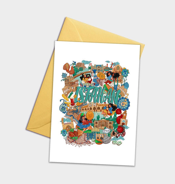 Isfahan Greeting Card