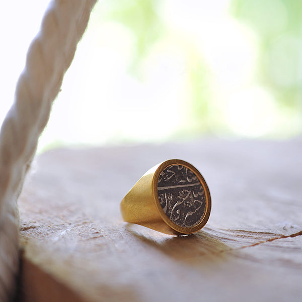 Najafi Gold Plated Silver Ring