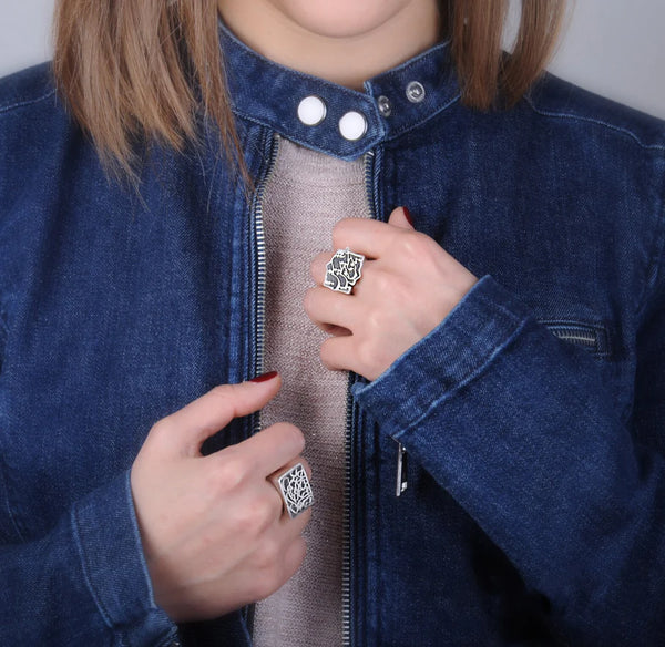 Seize the Moment Silver Ring