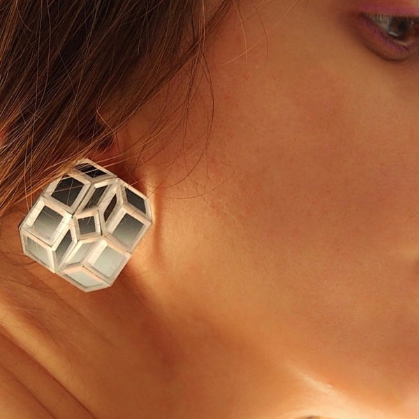 Shah Cheragh Mirror Earring