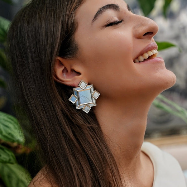Shamseh Mirror Earring