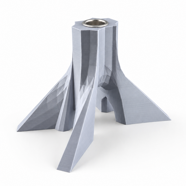 Small 3D Printed Shahyad Tower Candle Holder
