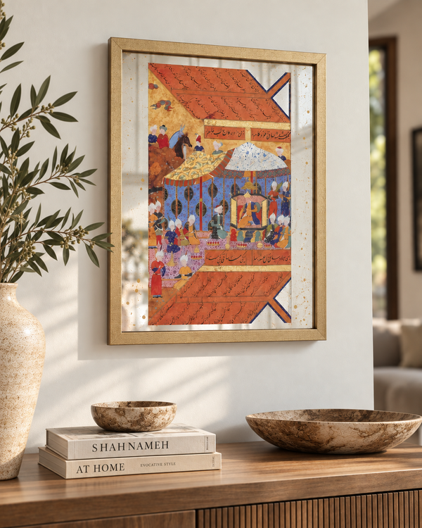 Under the Golden Sky Wall Art