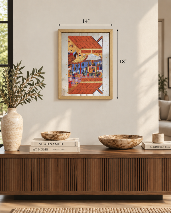 Under the Golden Sky Wall Art