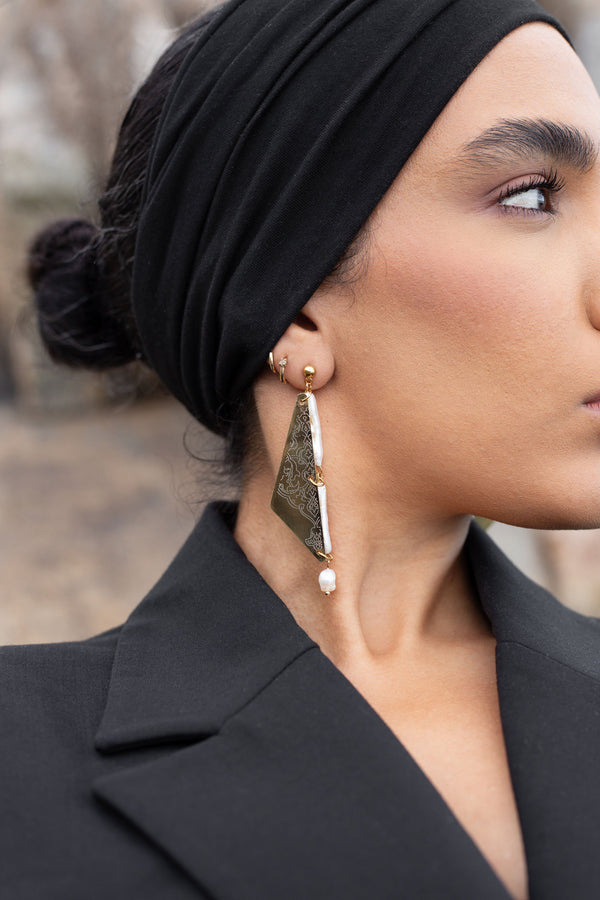 Thunder Earring – Silver