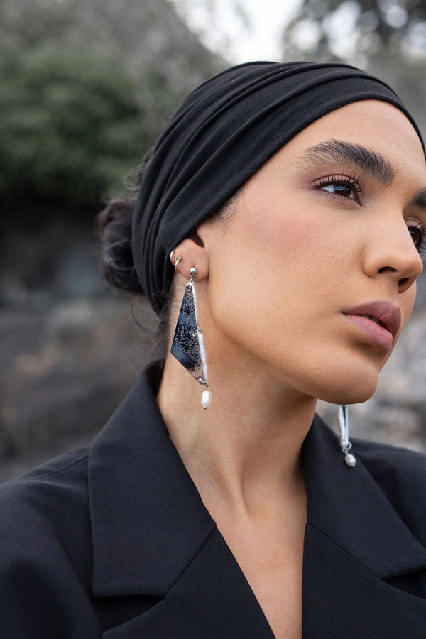 Thunder Earring – Silver