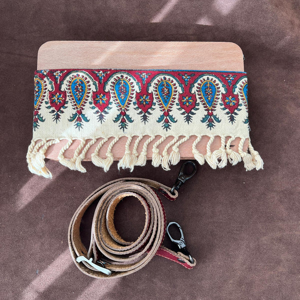 Khatoon Wooden Clutch