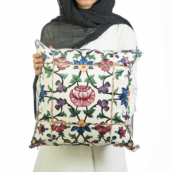 Persian Flowers Pillow