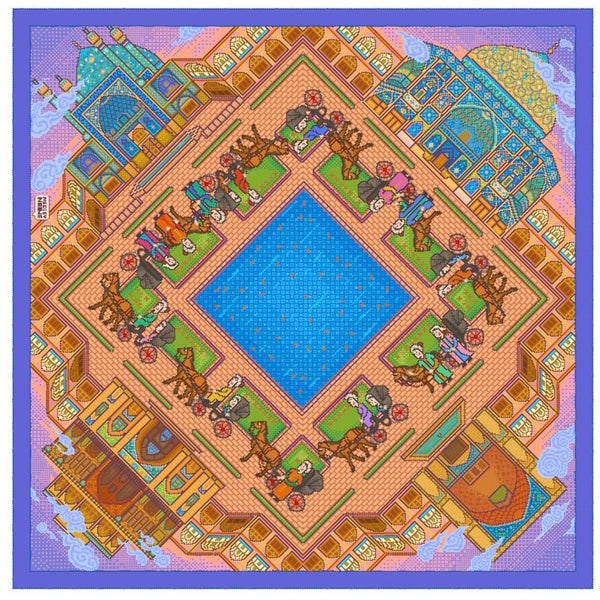 Naghsh-e Jahan Scarf