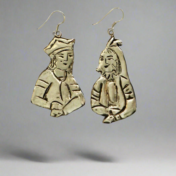 Shahzade Silver Earrings