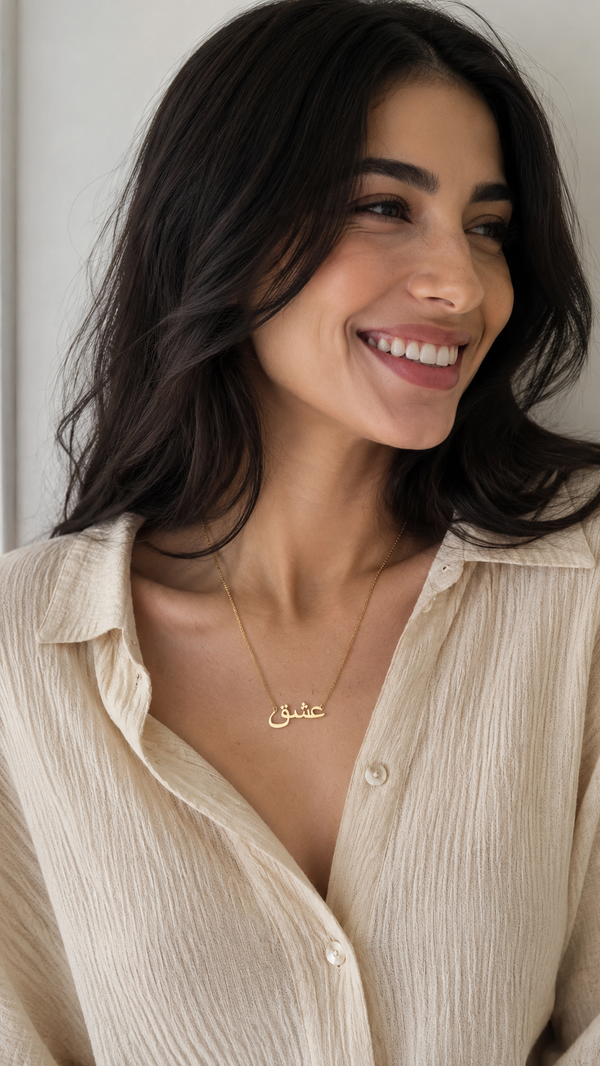 Love Eshgh Gold-Plated Necklace