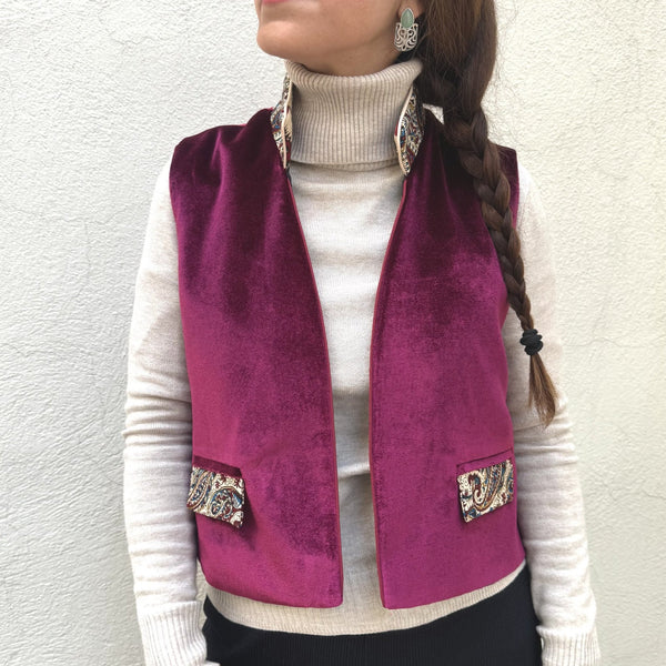 Yaghoot Velvet Vest