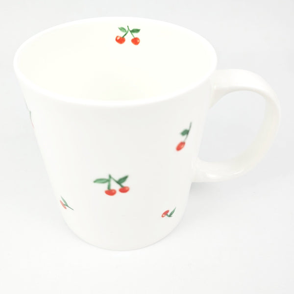 Hand Painted Cherry Mug