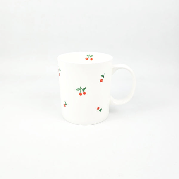 Hand Painted Cherry Mug