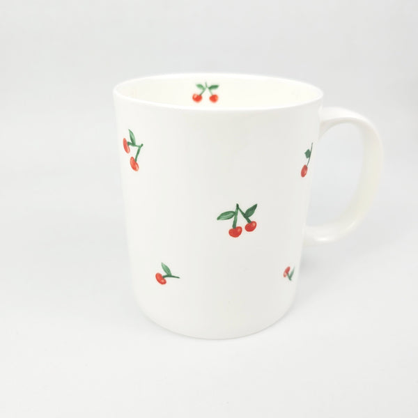 Hand Painted Cherry Mug
