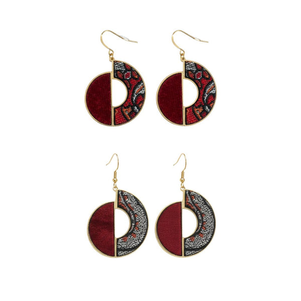 Khatoon Termeh & Velvet Earrings