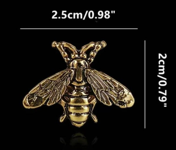 Golden Fly Pin