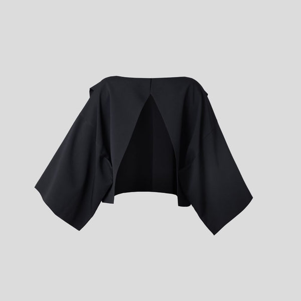 Prim Black Blouse