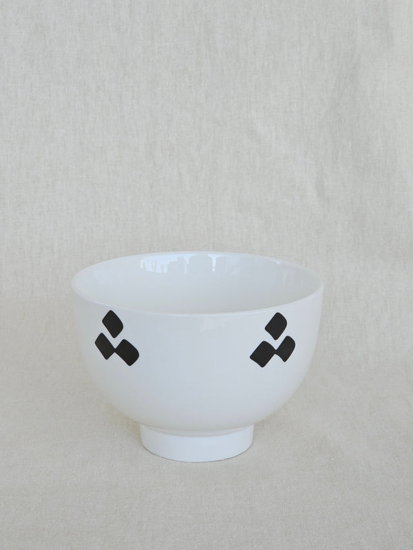 Black Farsi dots medium bowl