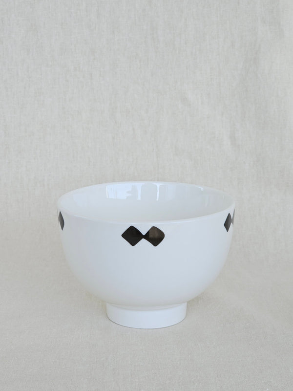 Black Farsi dots medium bowl