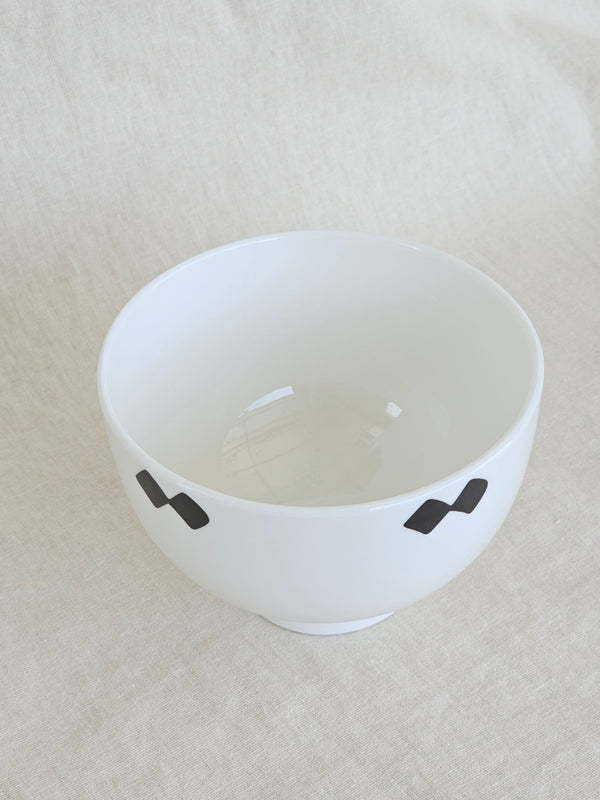 Black Farsi dots medium bowl