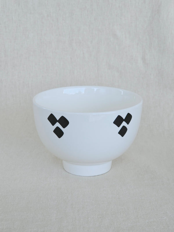 Black Farsi dots medium bowl