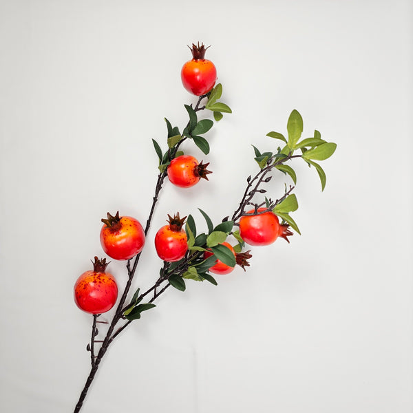 Faux Pomegranate Branch