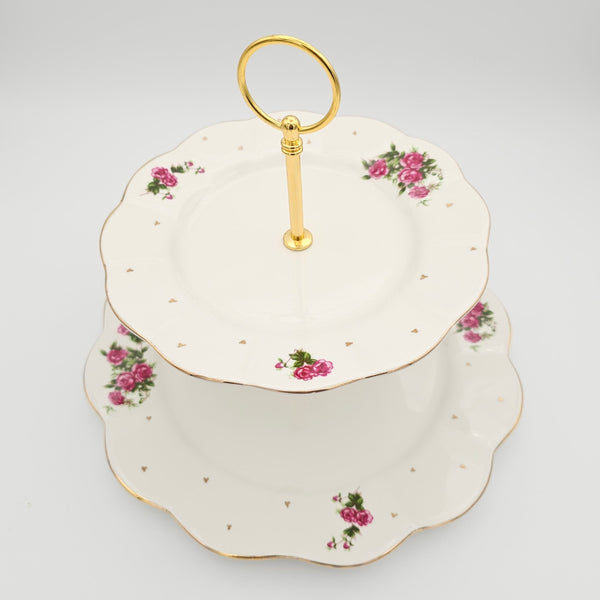 Gole sorkhi Two Tier Rounded Server