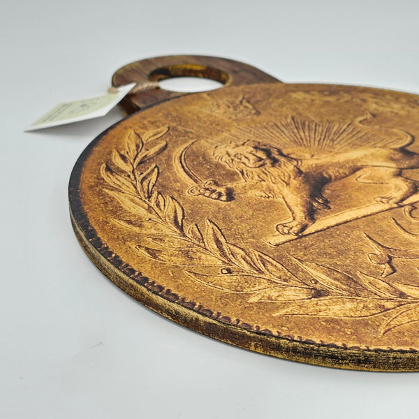 Wooden Pahlavi Sekkeh Cheese Board