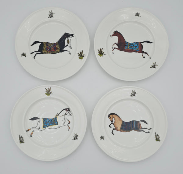 Torkaman Horse Appetizer Plates