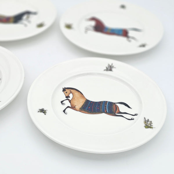 Torkaman Horse Appetizer Plates