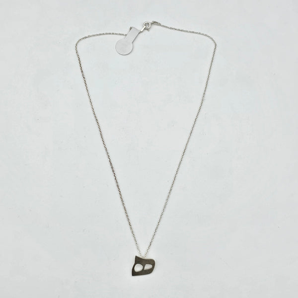 Silver Farsi Alphabet Necklace