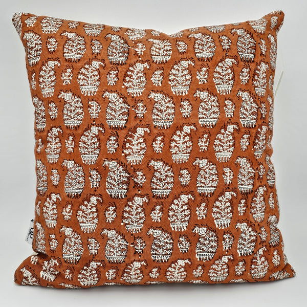 Hand Crafted Ghalam Kari Pillow