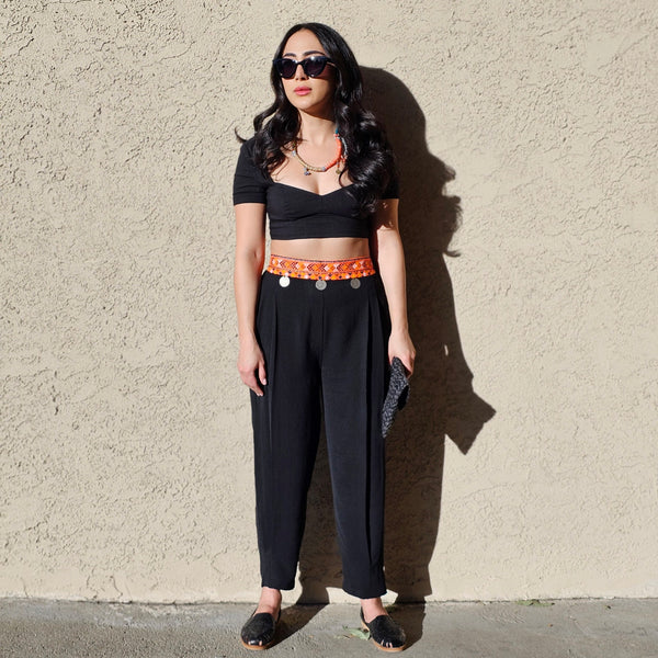 Balouchi Pants with Vintage Coins