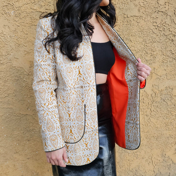 Handcrafted Ghalamkari Coat