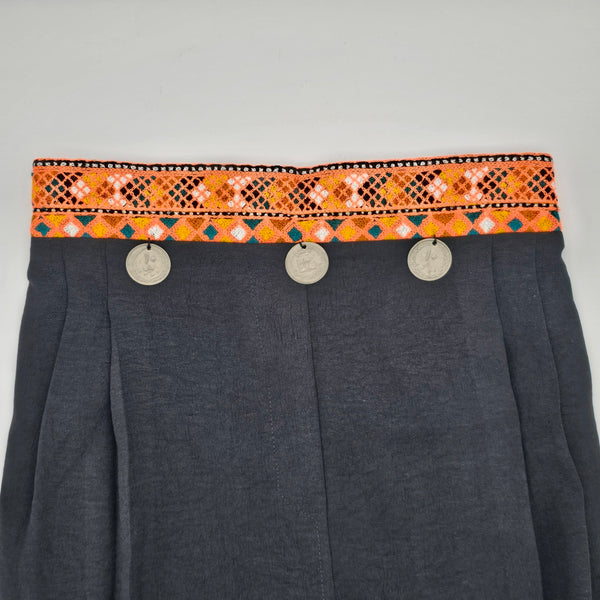Balouchi Pants with Vintage Coins