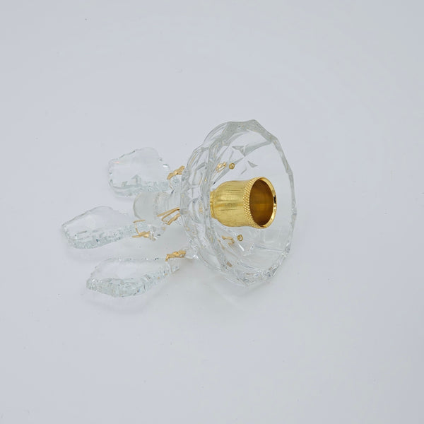 Vintage Bottle-Top Candle Holder