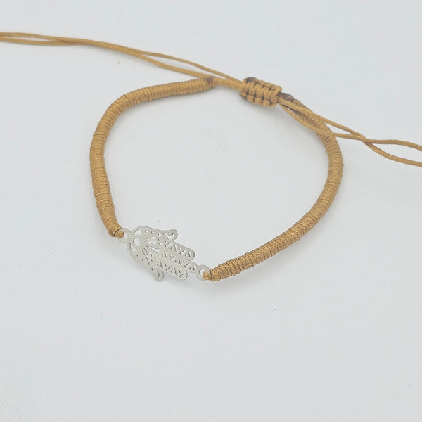 Hamsa Silver Bracelet