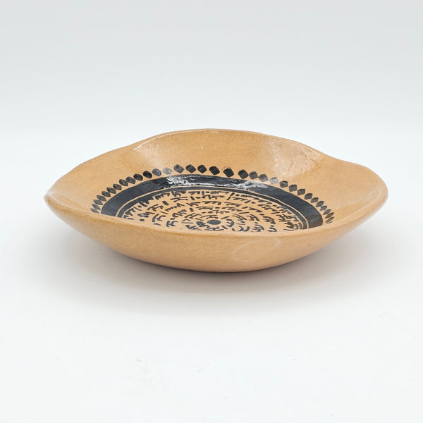 Mandaeans Glazed Small Bowl Wall Art