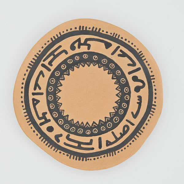 Mandaeans Unglazed Plate Wall Art