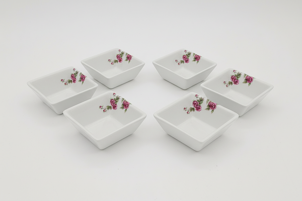 GoleSorkhi Small Square Bowl