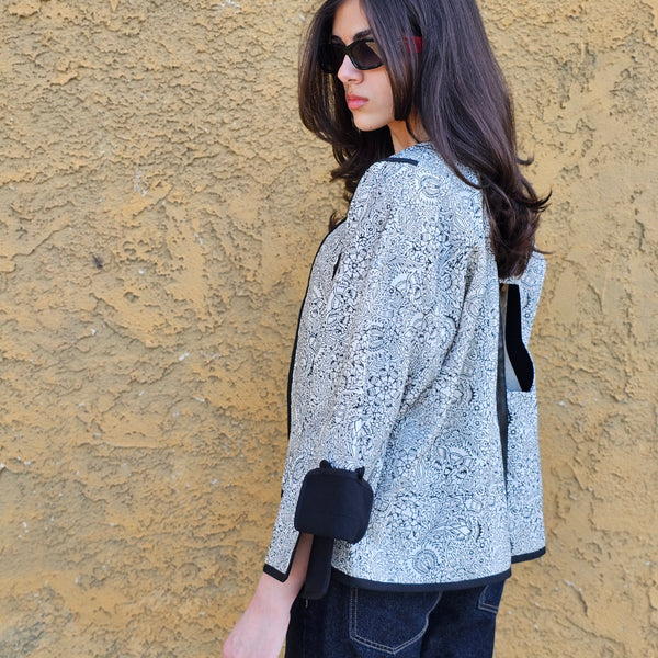 Charbagh Qalamkari Coat