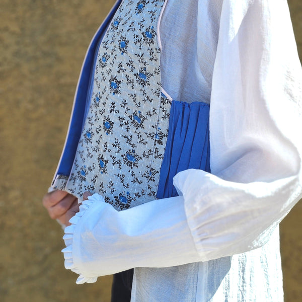 Golestan Blue Blossom Vest
