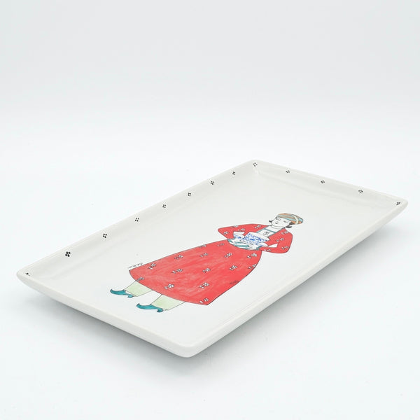 Qajar man with Bowl in hand