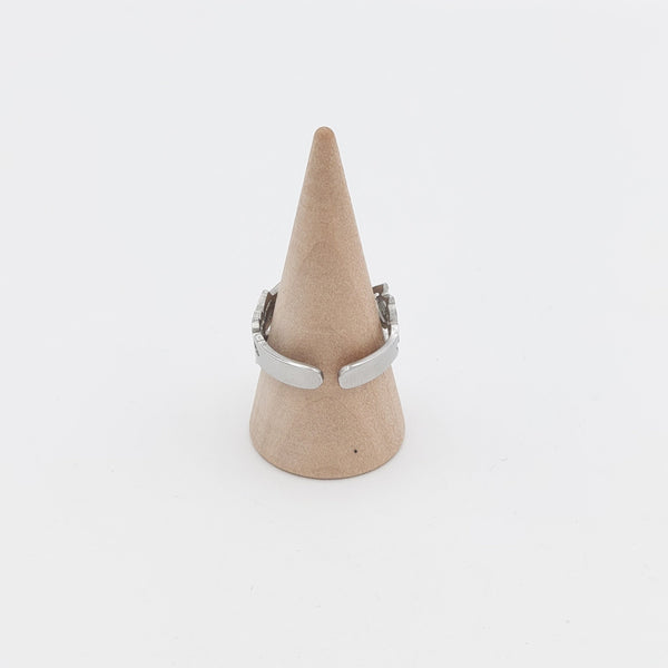 Chashm Calligraphy Brass Ring