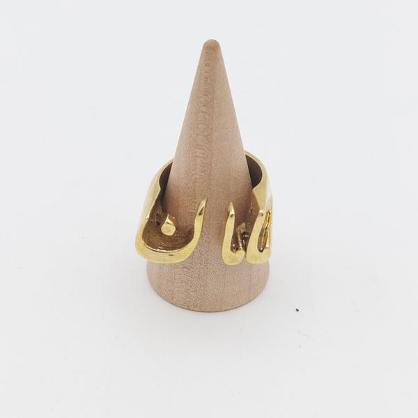 Maman Calligraphy Ring