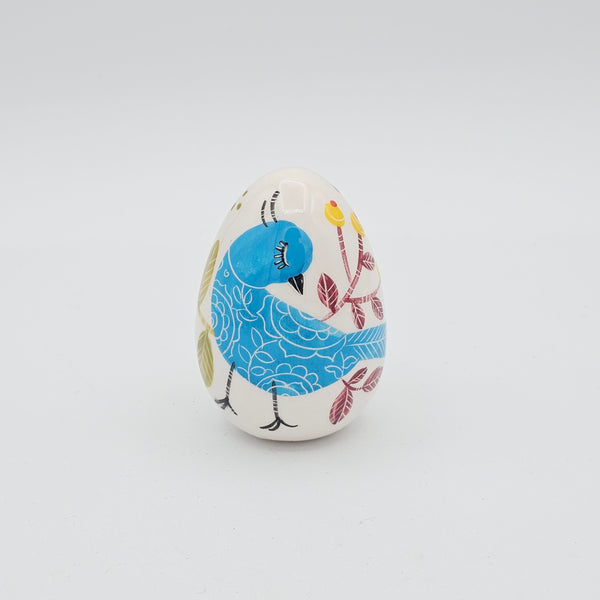 Hand Painted Bird Decorative Egg